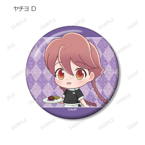 『アポカリプスホテル』トレーディング ちびキャラ ホテルモントレ制服&モーニングスタッフver. グリッター缶バッジ(単位/BOX)